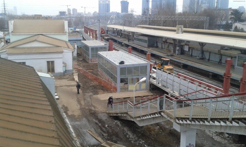 Станция МЦД Фили