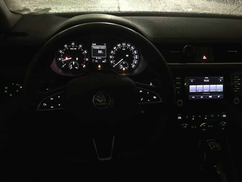 Подсветка Skoda Octavia a7