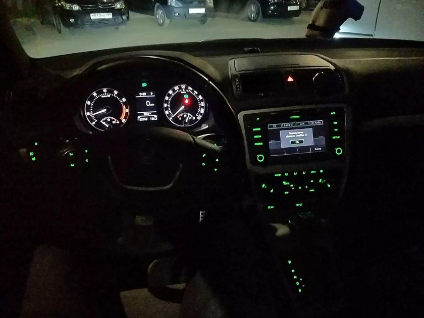 Салон шкода октавия а 5