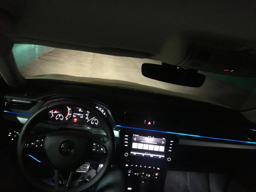 Подсветка Skoda Octavia a7
