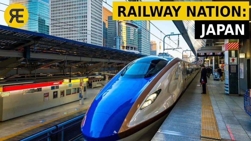 Поезд Синкансэн в Японии