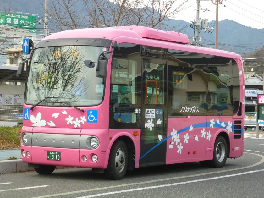 Японские автобусы Hino