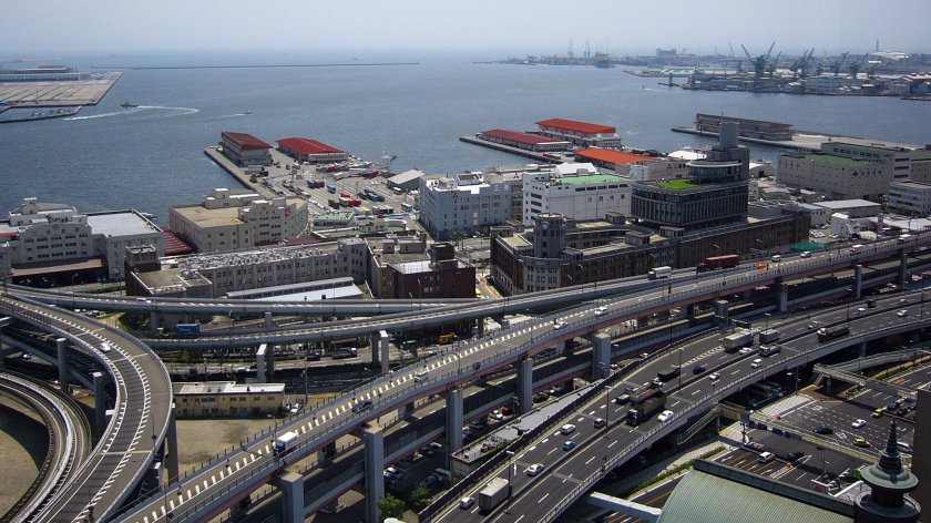 Порт Кобе Япония