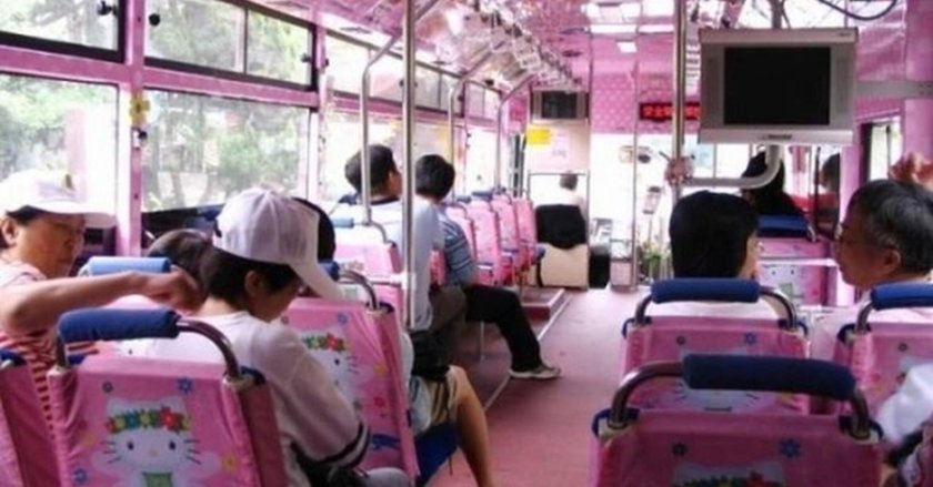 Школьные автобусы в Японии