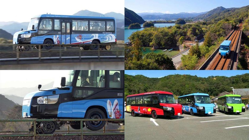 Гибрид автобуса и поезда