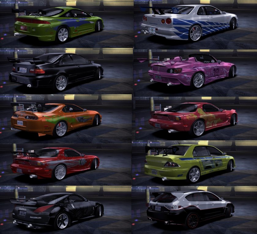 Нфс карбон машины