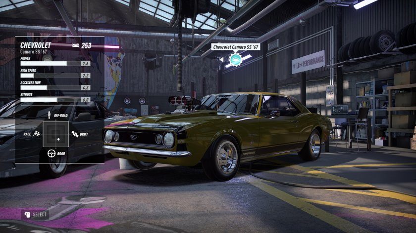 Need for Speed Heat гараж