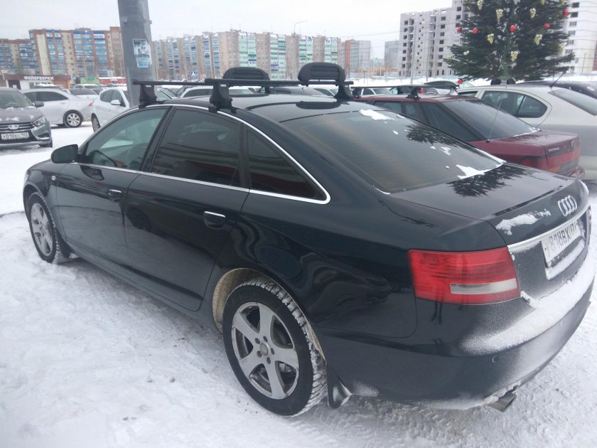 Рейлинги Ауди а6 с5 седан