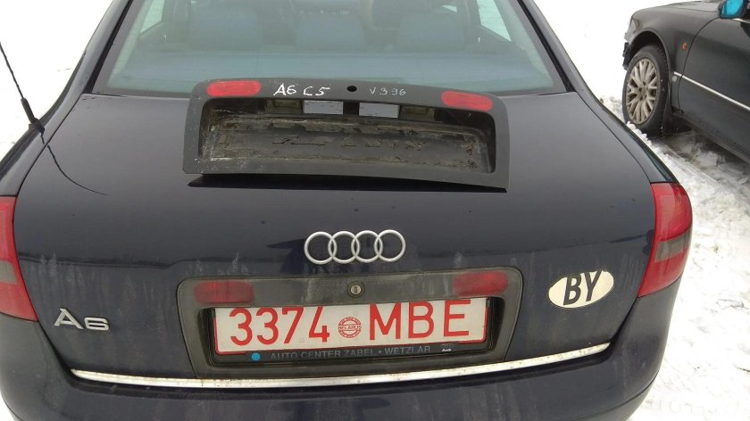 Крышка багажника Ауди а6 с5 седан