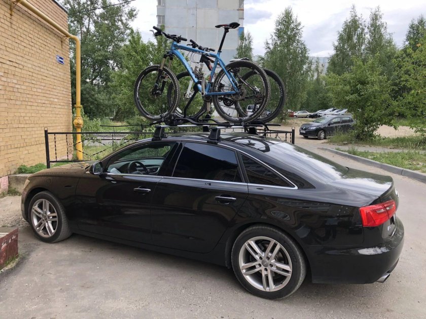 Audi a6 c7 багажник на крышу