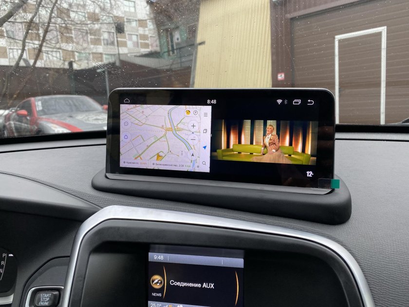 Магнитола 1 din с отдельным экраном 7 дюймов