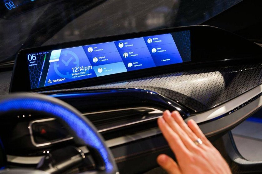 Car dashboard interface