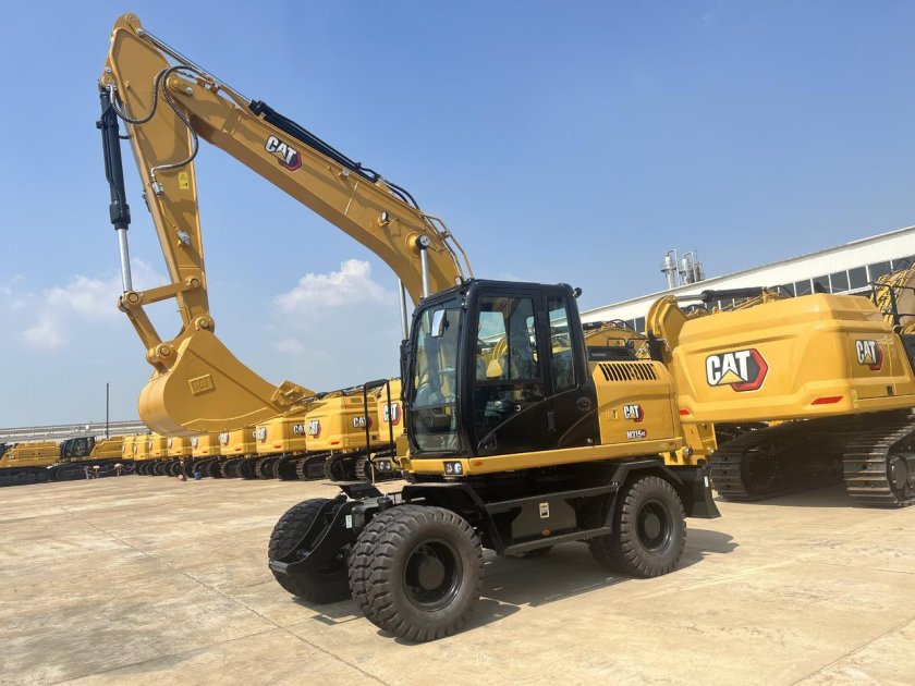 Колесные экскаваторы caterpillar m315d