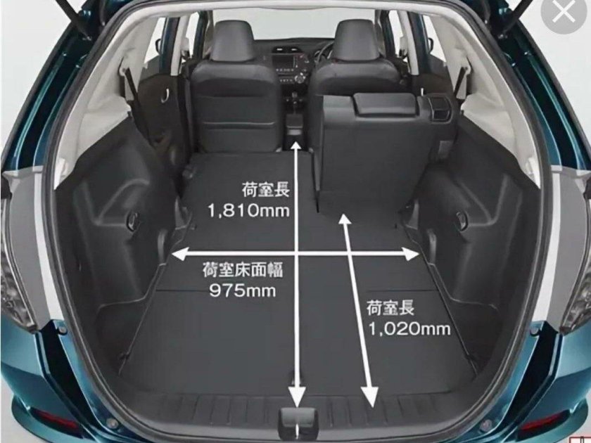 Honda Fit Shuttle багажник