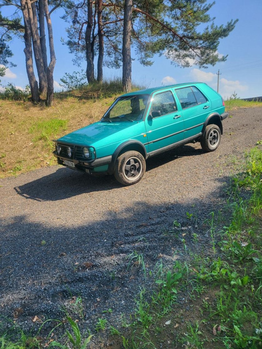 Фольксваген на природе