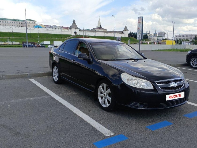 Шевроле эпика 2011 черная