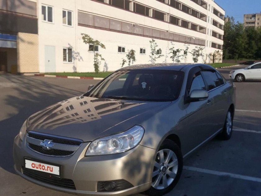 Шевроле Эпика 1 Рестайлинг