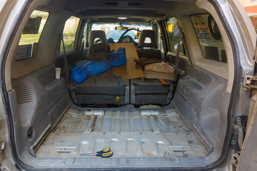 Suzuki Grand Vitara 2000 багажник