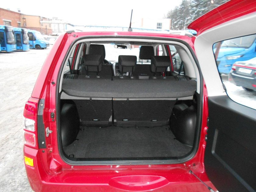 Сузуки Гранд Витара багажник