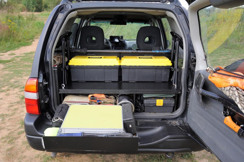 Сузуки Гранд Витара 2008 багажник