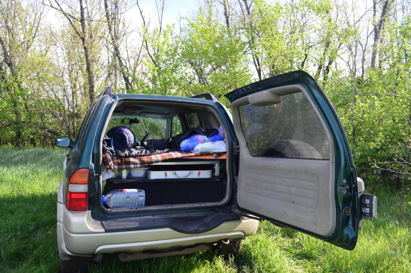 Suzuki Grand Vitara 2000 багажник