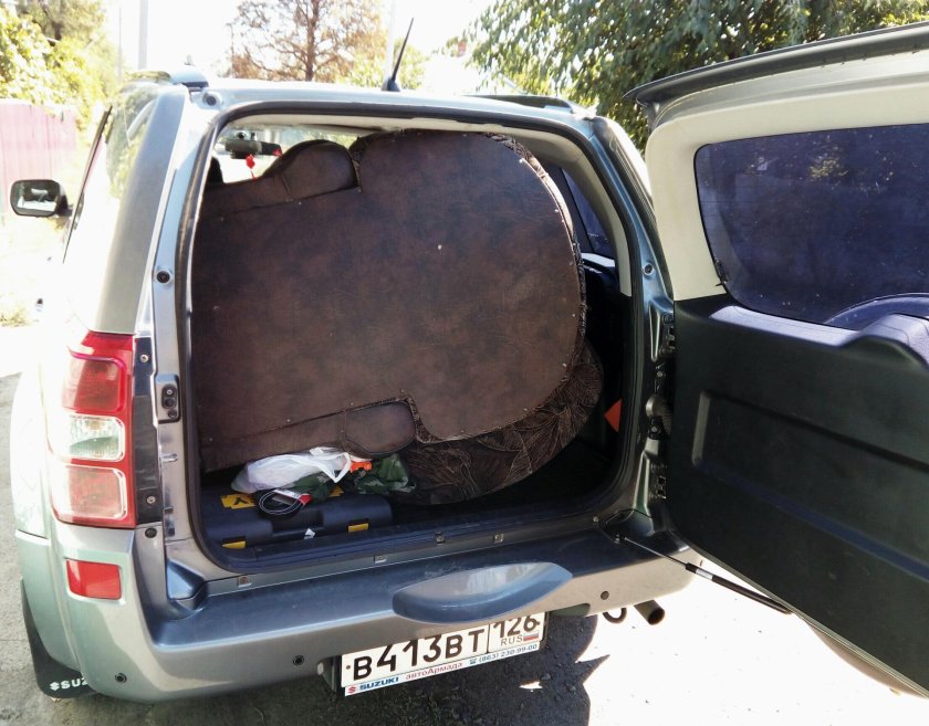 Suzuki Grand Vitara 2008 багажник