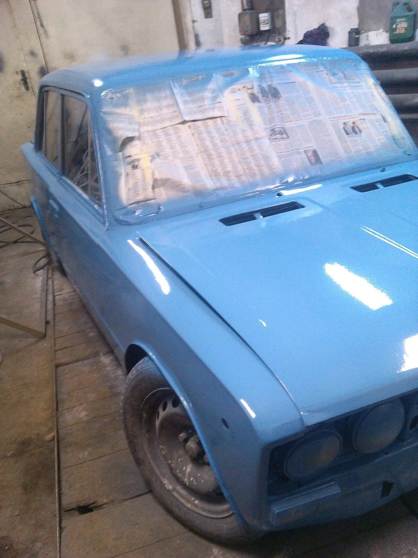 Краска 425 Адриатика голубая