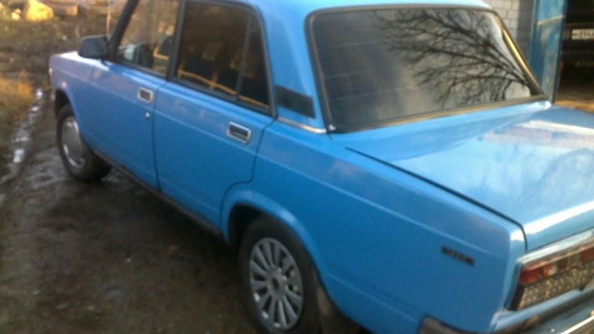 ВАЗ 2107 цвет Адриатика