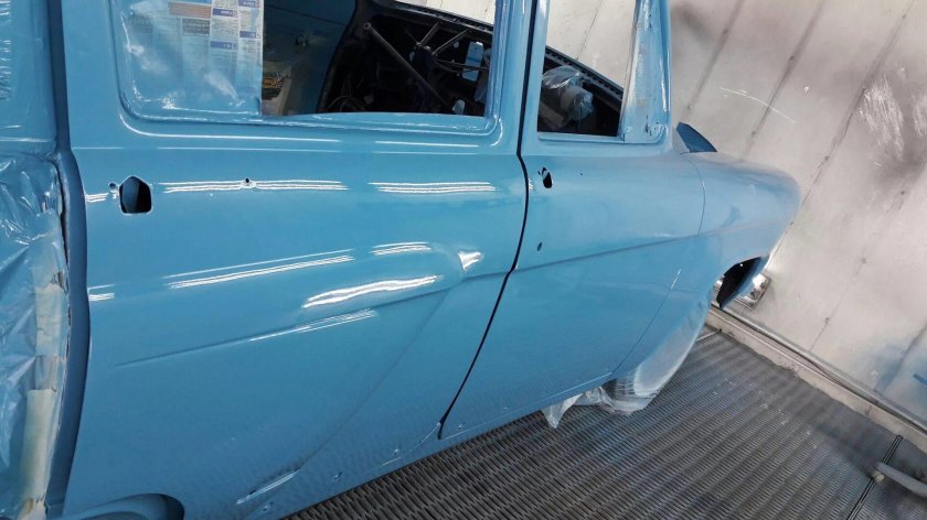 Краска голубая Адриатика