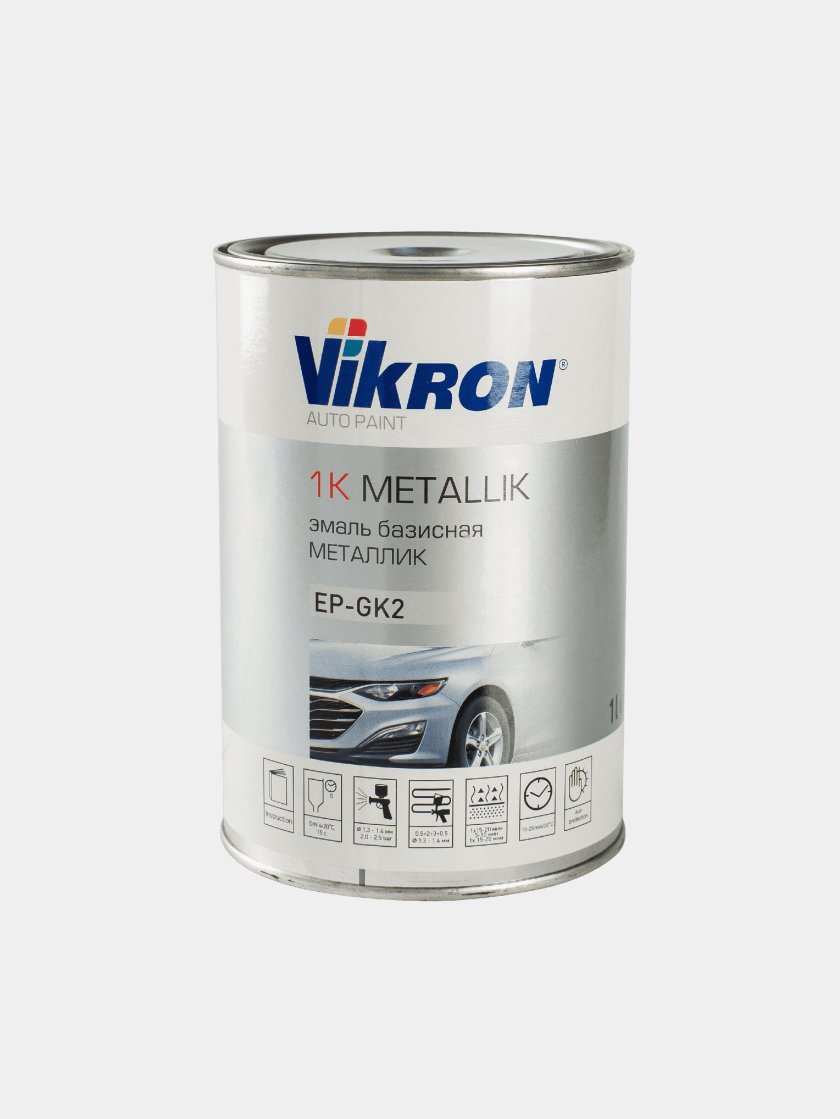 Эмаль металлик