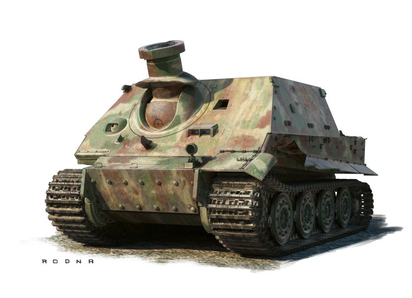 Штурмтигр самоходная Артиллерийская