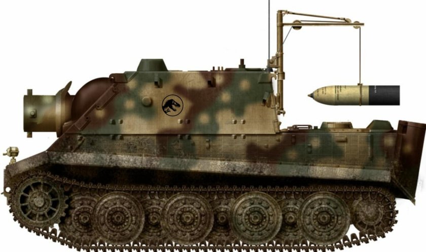 Штурмтигр самоходная артиллерийская установка