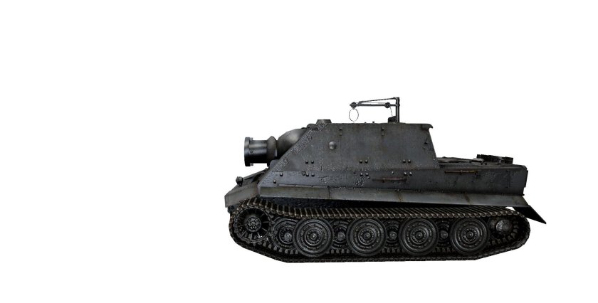 Танк Штурмтигр вид сбоку