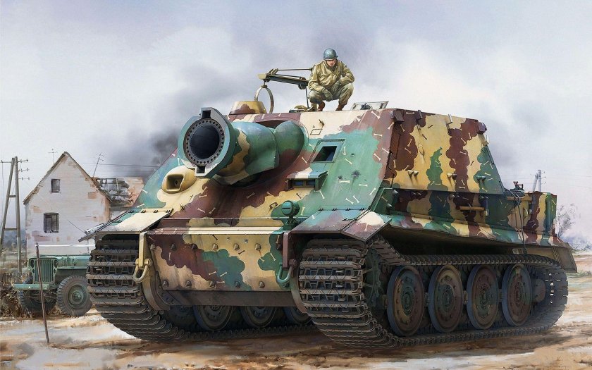 Модель RM-5035 Sturmtiger rm61 l/5.4/38cm 1/35 RFM