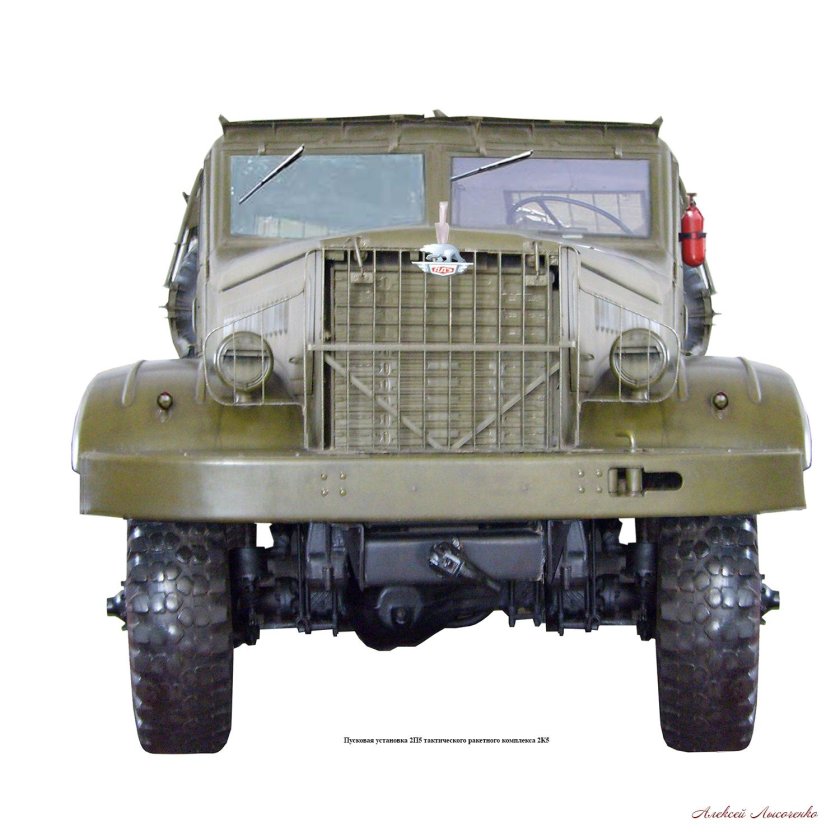 КРАЗ 214 кабина