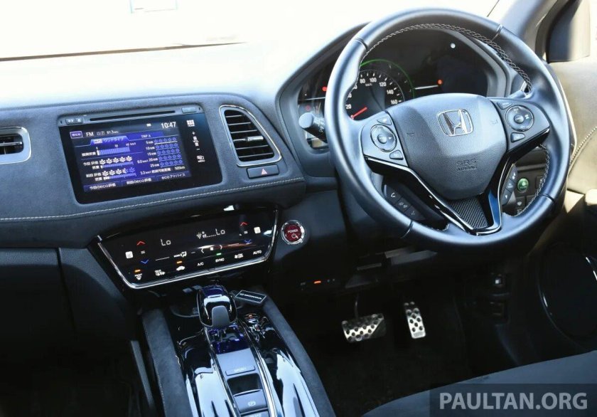 Honda Vezel 2014 салон