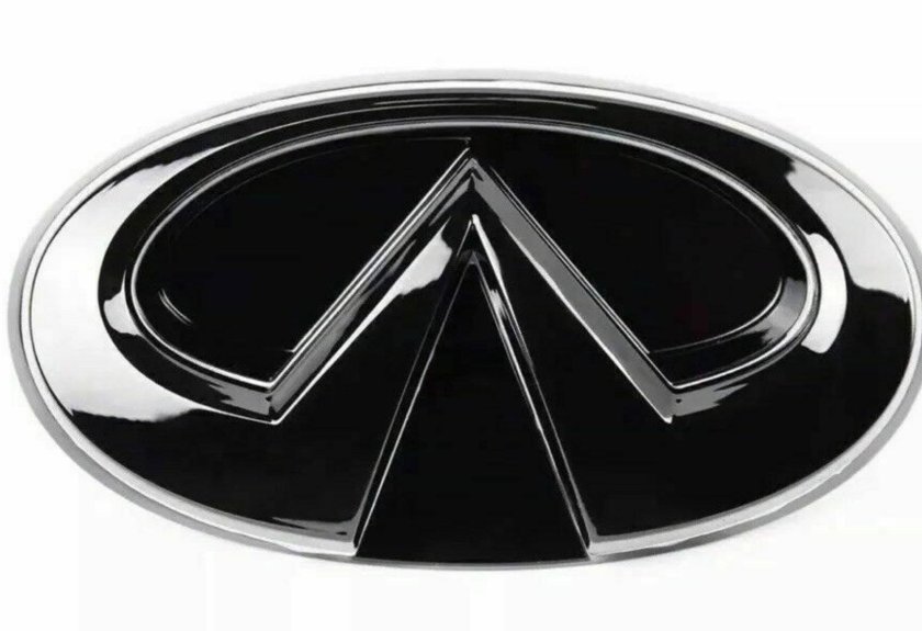 Хромированный значок Инфинити qx80