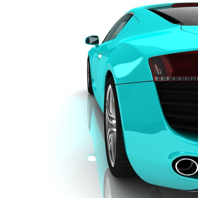 Бирюзовый авто