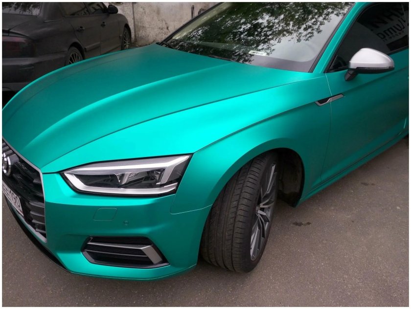 Audi a6 бирюза