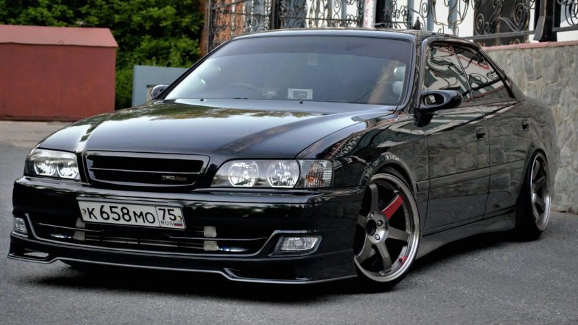 Toyota Chaser jzx100 черный