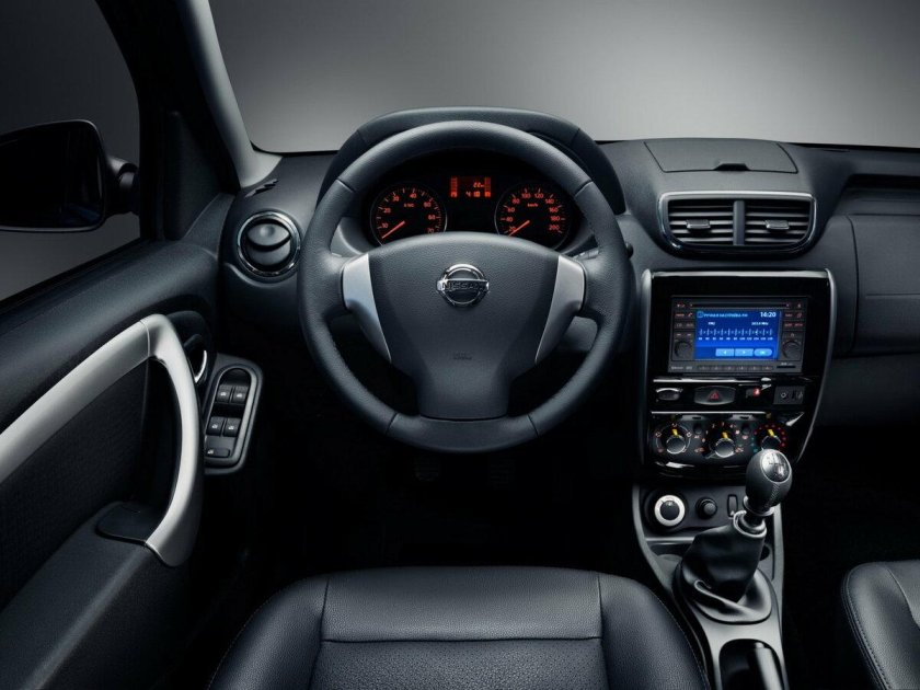 Nissan terrano 2017 салон