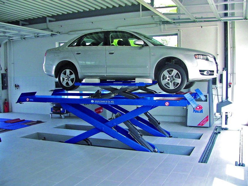 Мобильный ножничный подъемник Trommelberg tst27c