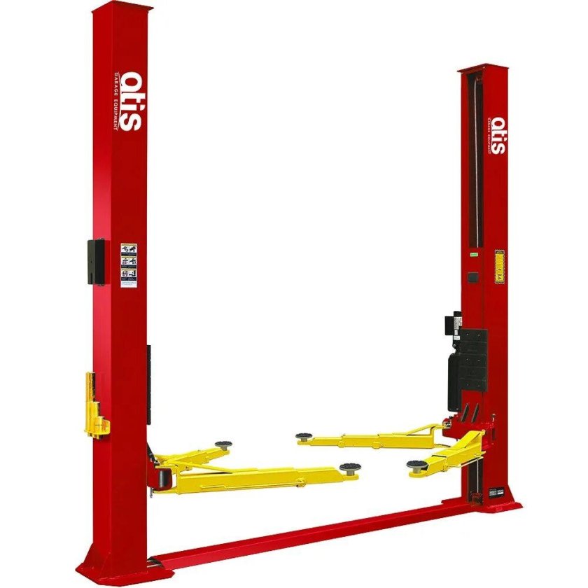 Четырехстоечный подъемник Peak 418 чёрно белое