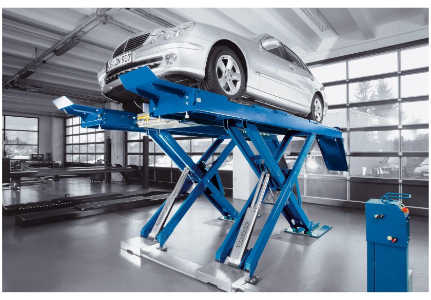 Ножничный подъемник Nussbaum