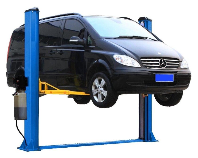 Подъемник Эл/гидравлический 2-х ст. 4,5 т.нижняя синхрониз.td4500(380)c