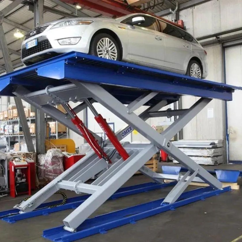 Автомобильная подъемная платформа нв-1200-5