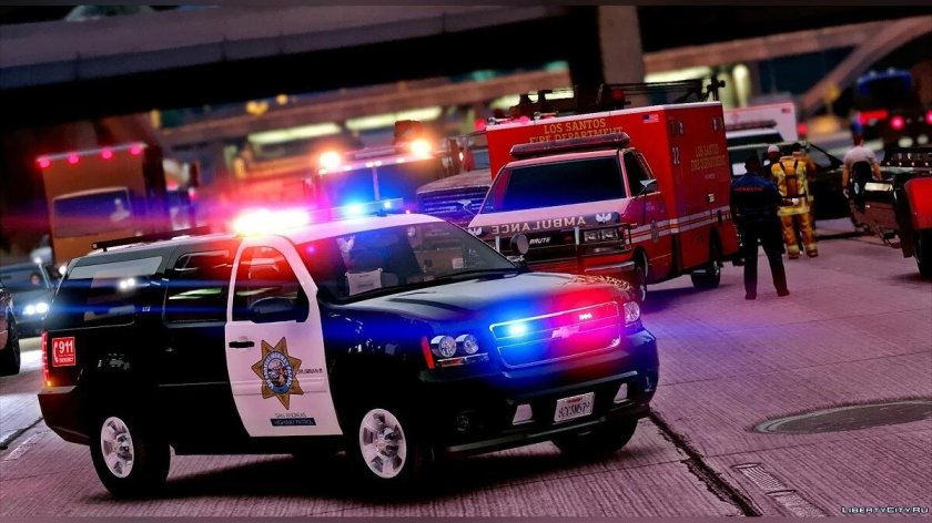 Полицейская машина