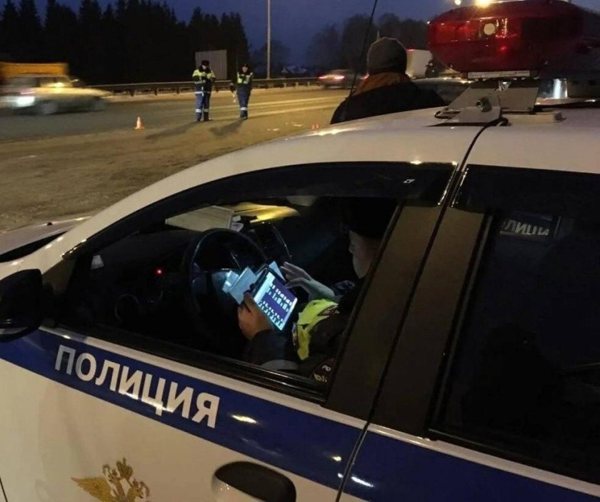 ДПС Уфа ночь