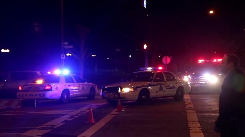 Полицейская мигалка полиция США