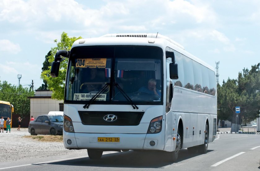 Автобус Туапсе Новороссийск
